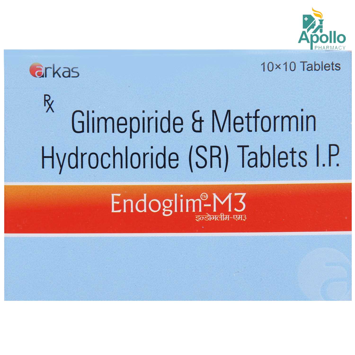 Endoglim-M3 Tablet 10'S, Pack of 10 TabletS Endoglim-M3 Tablet 10'S, Pack of 10 TabletS