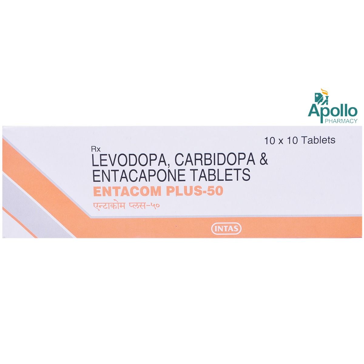 Buy Entacom Plus 50 mg Tablet 10's Online