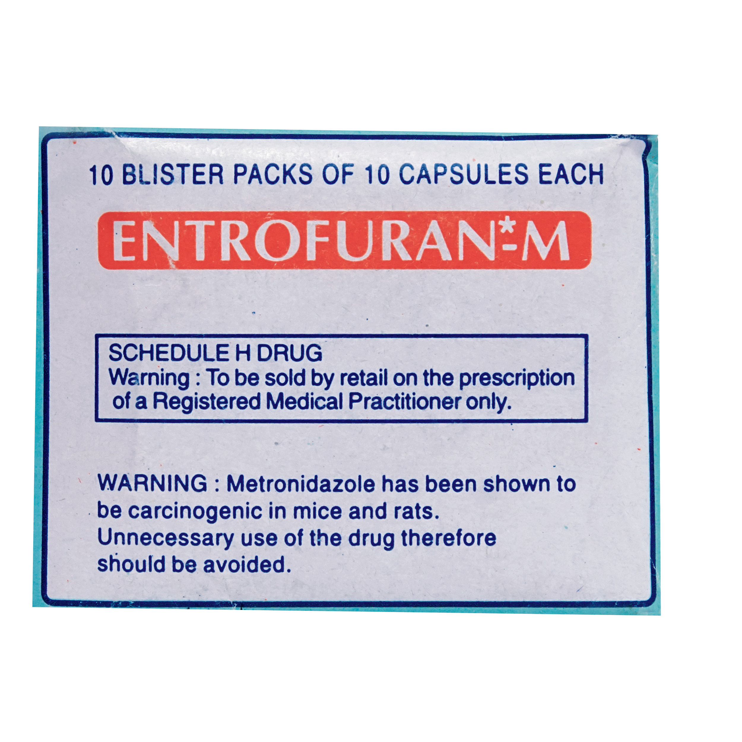 ENTROFURAN M CAPSULE, Pack of 10 CAPSULES ENTROFURAN M CAPSULE, Pack of 10 CAPSULES