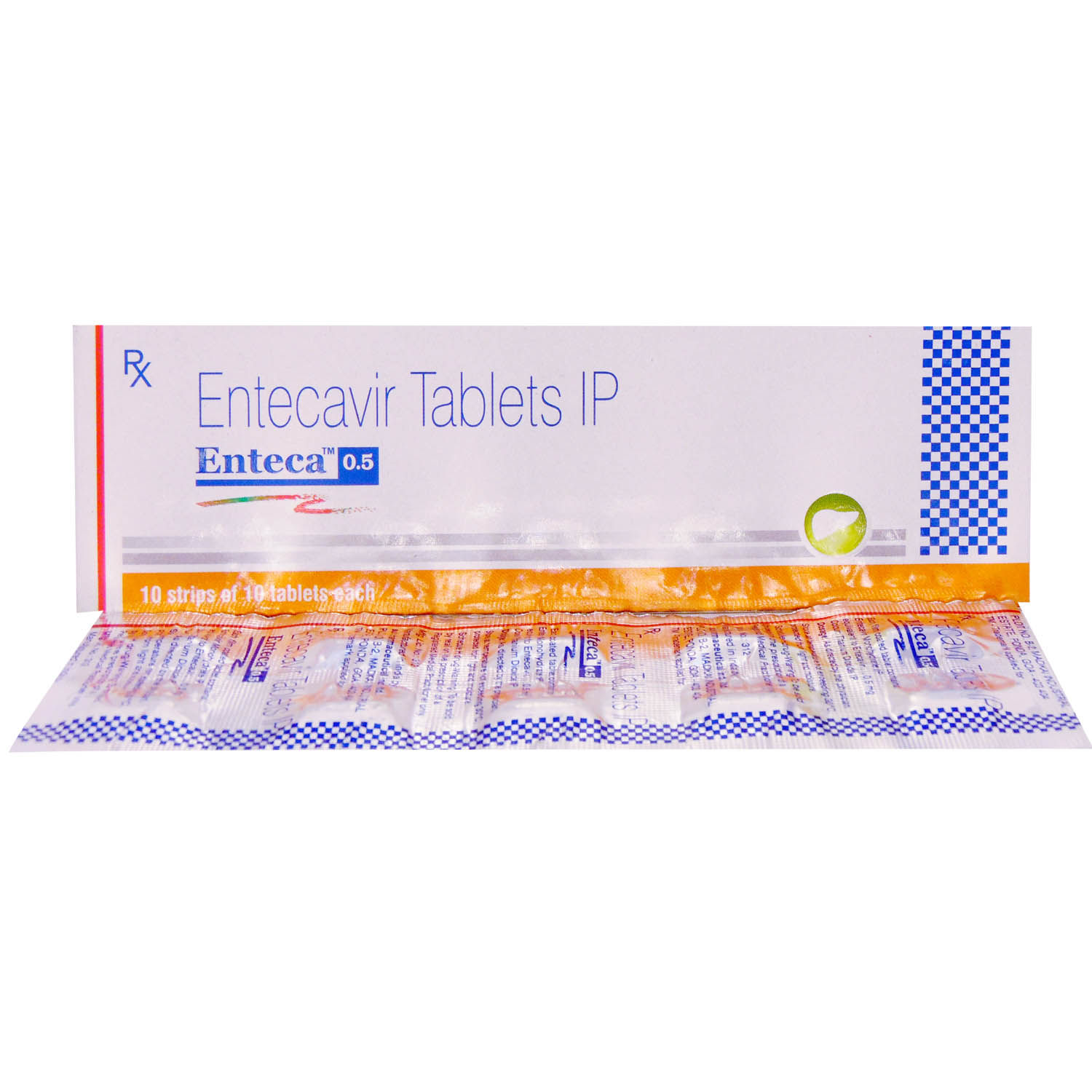 Buy ENTECA 0.5MG TABLET Online