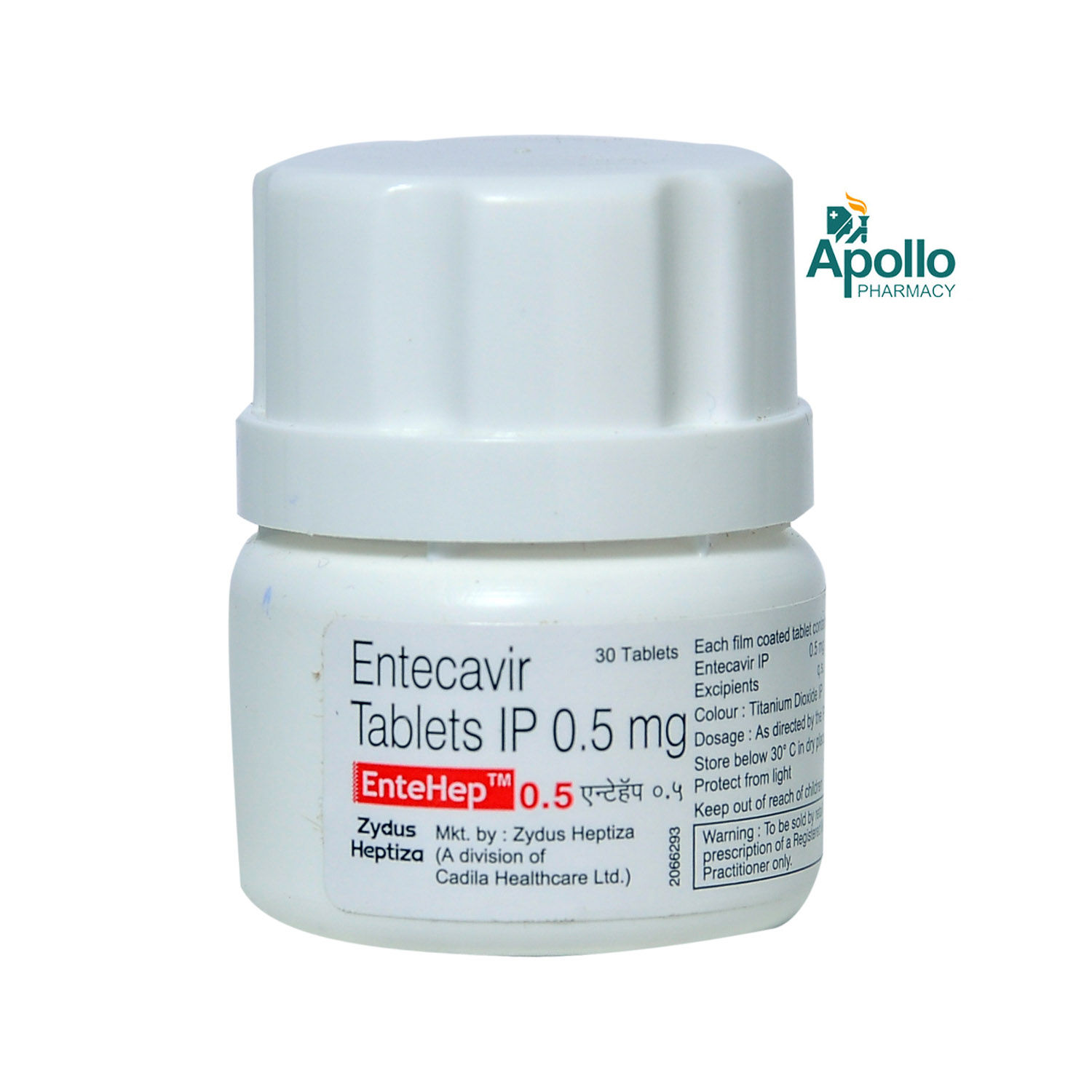 Buy Entehep 0.5 Tablet 30's Online