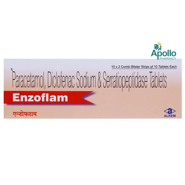 Enzoflam Tablet 10's, Pack of 10 TABLETS