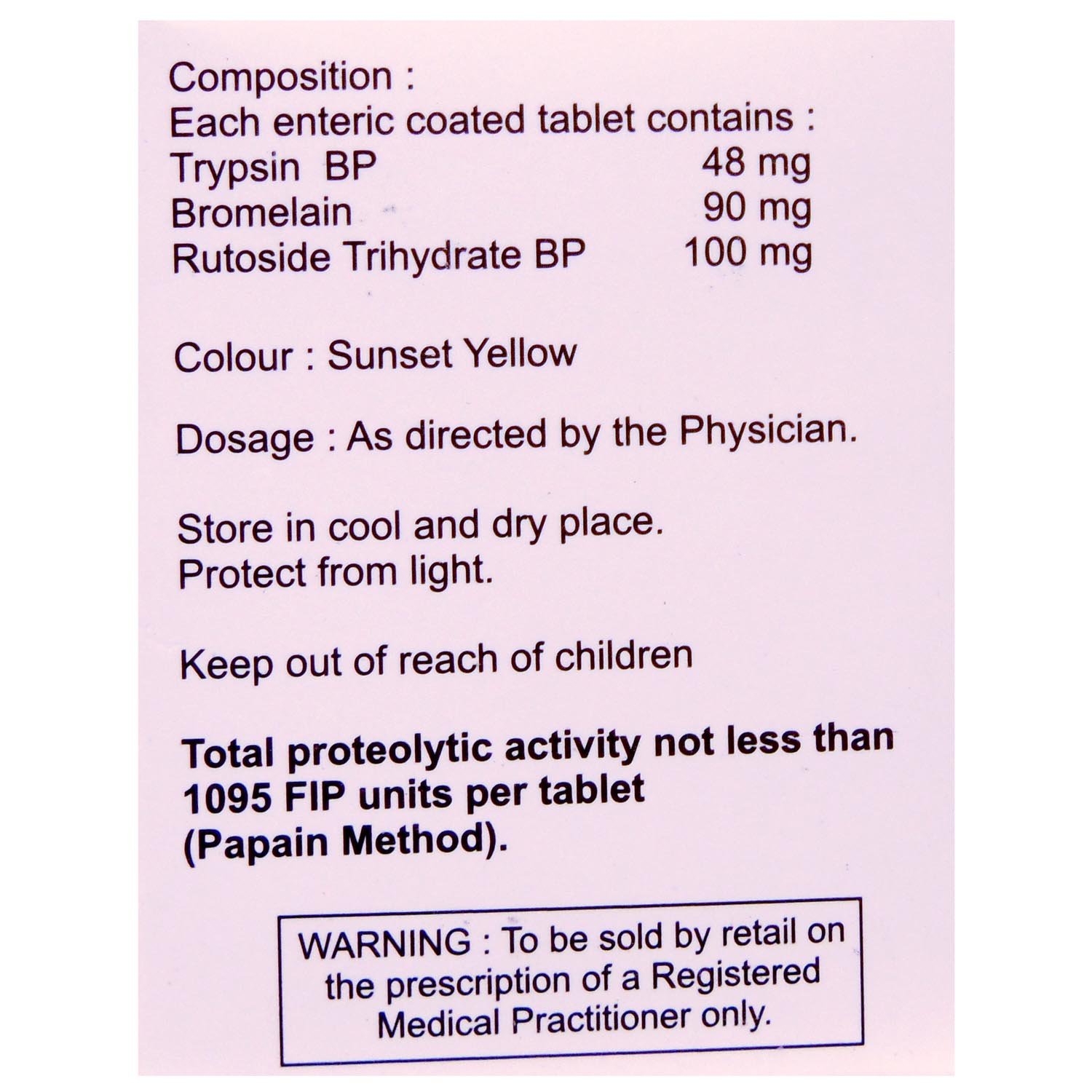 Enzoheal Tablet 10's, Pack of 10 Enzoheal Tablet 10's, Pack of 10