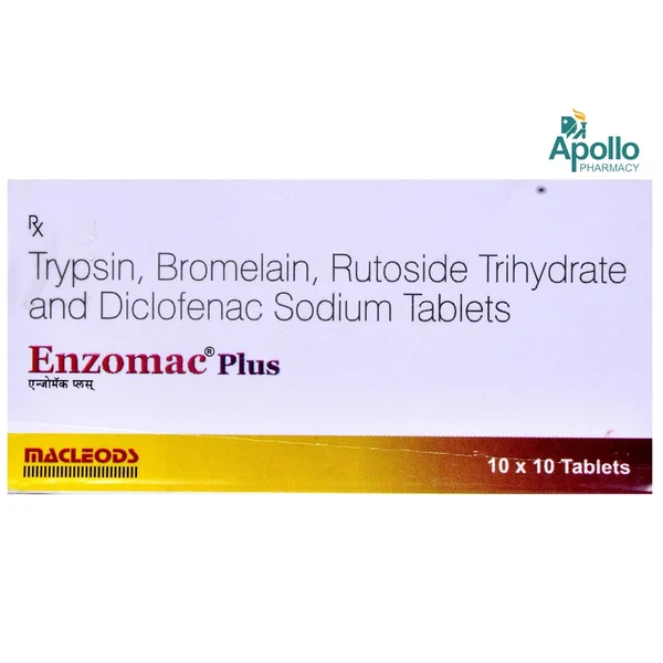 Enzomac Plus Tablet 10's, Pack of 10