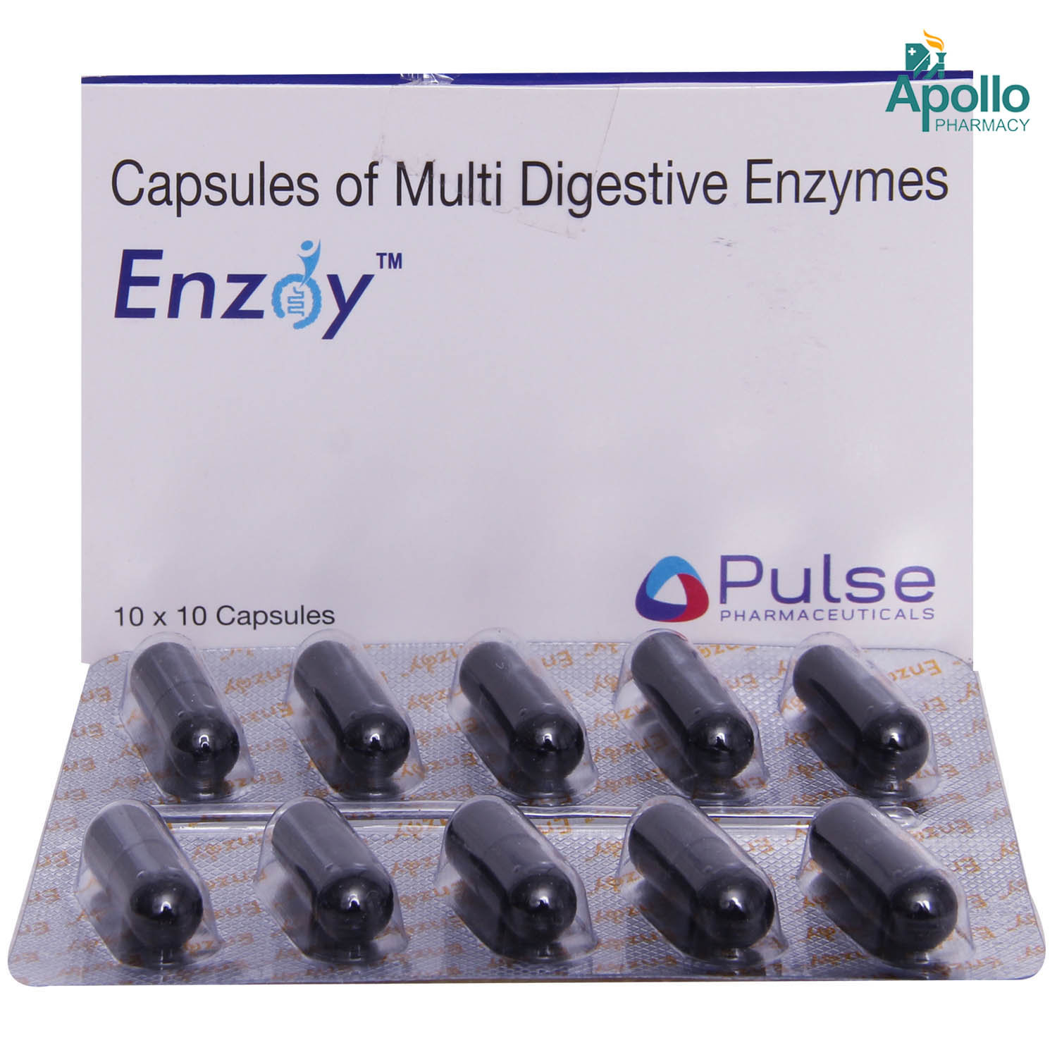 Enzoy Capsule 10's, Pack of 10 CAPSULES Enzoy Capsule 10's, Pack of 10 CAPSULES