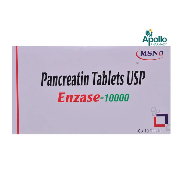 Enzase-10000 Tablet 10's, Pack of 10 TABLETS
