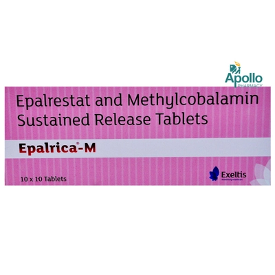 Epalrica-M Tablet 10's, Pack of 10 TABLETS