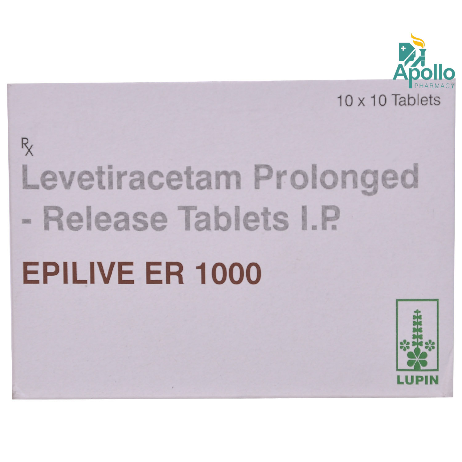 Epilive ER 1000 Tablet 10's, Pack of 10 TABLETS Epilive ER 1000 Tablet 10's, Pack of 10 TABLETS