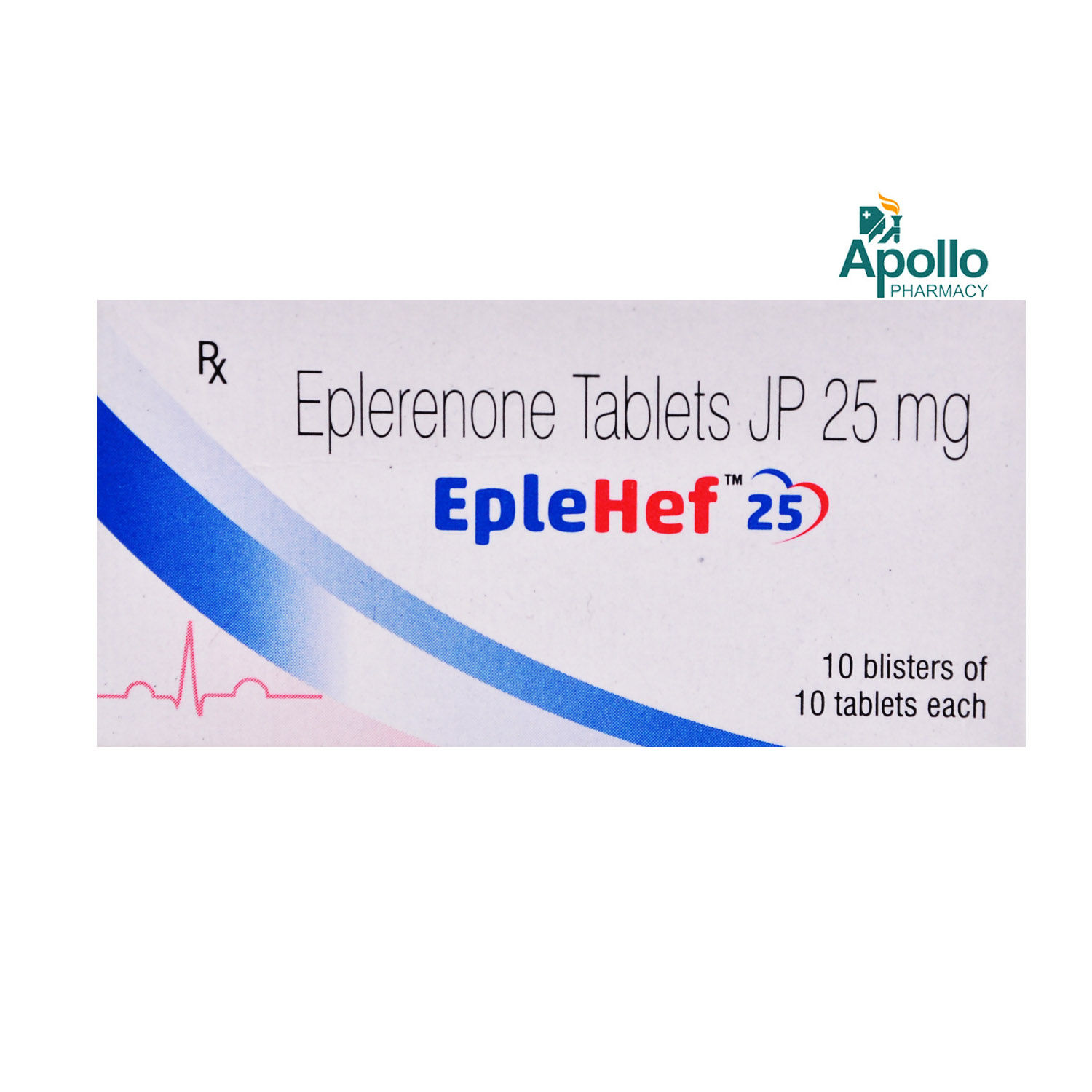 Buy Eplehef 25 Tablet 10's Online