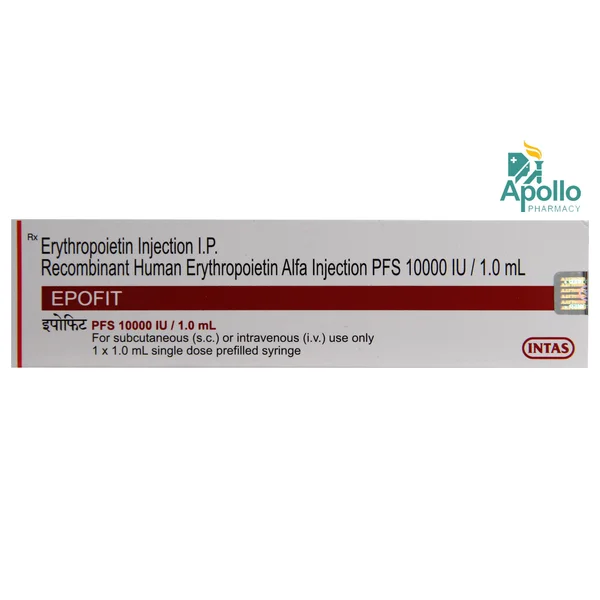 Epofit 10000IU Injection 1 ml, Pack of 1 INJECTION
