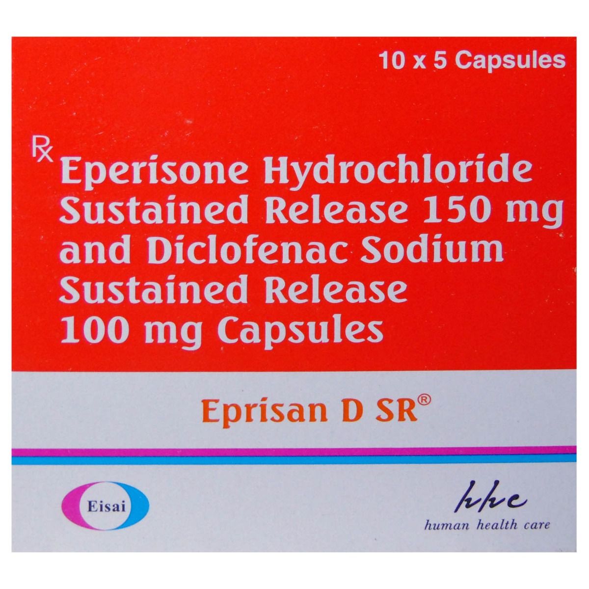 Buy Eprisan D SR Capsule 5's Online