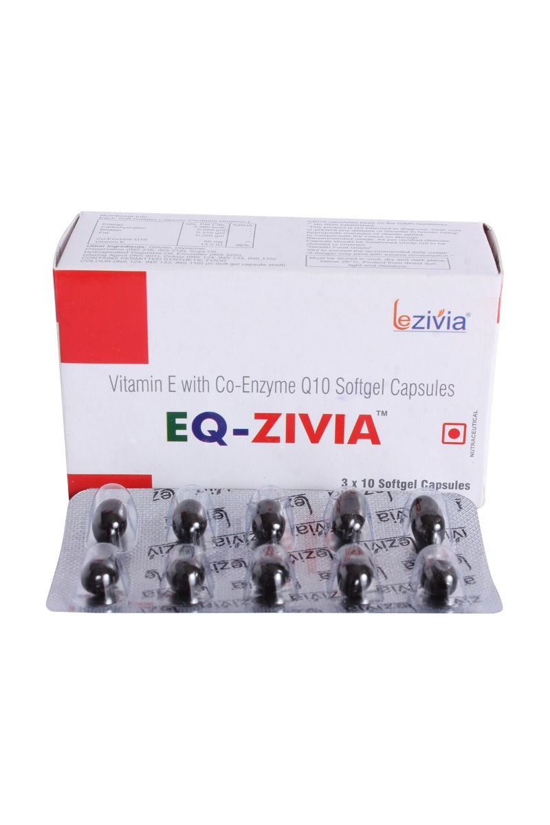 Buy Eq Zivia 50mg Capsule 10's Online