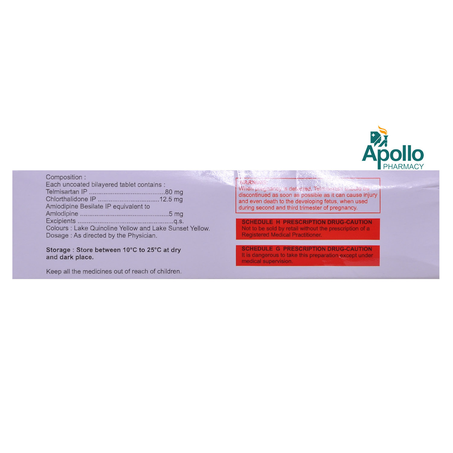 Eritel-CH 80 Trio Tablet 15's, Pack of 15 Eritel-CH 80 Trio Tablet 15's, Pack of 15