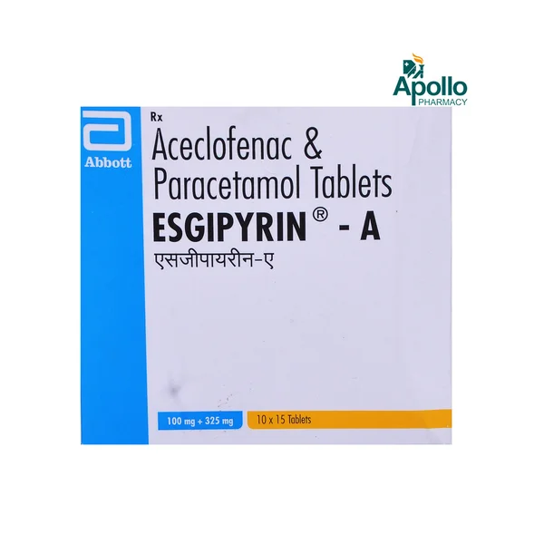 ESGIPYRIN A TABLET 15'S, Pack of 15 TabletS