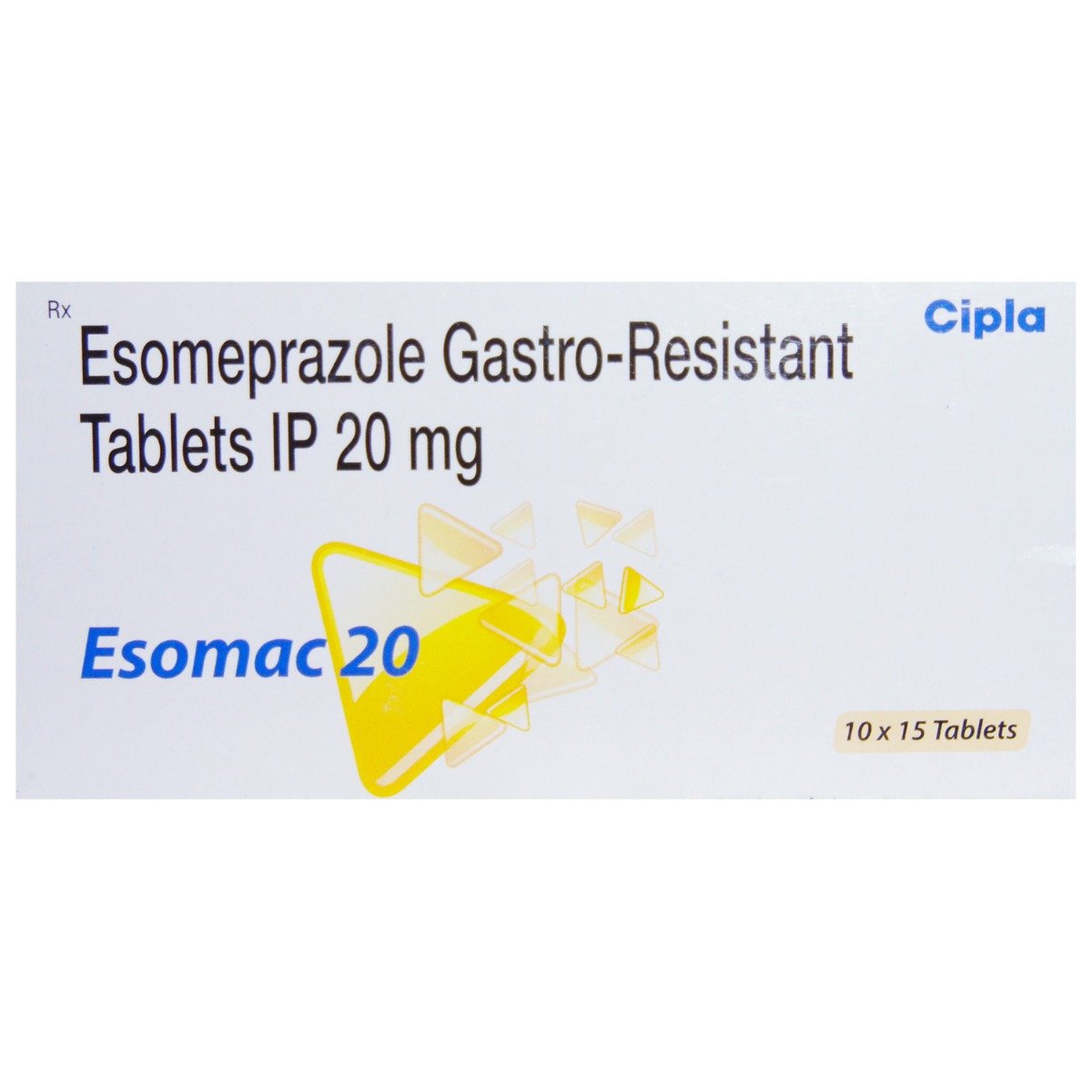 Esomac 20 Tablet 15's, Pack of 15 TabletS Esomac 20 Tablet 15's, Pack of 15 TabletS