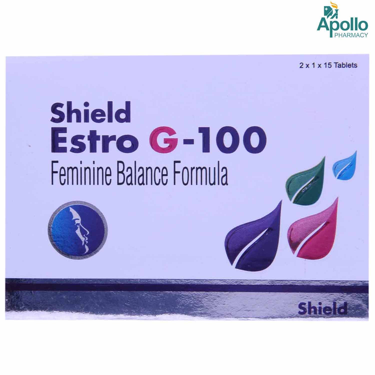 Estro G 100 Tablet 15's, Pack of 15 Estro G 100 Tablet 15's, Pack of 15