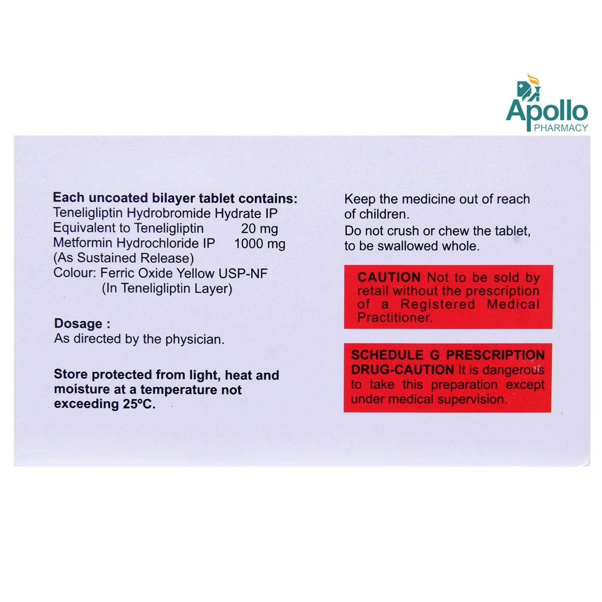 Eternex-M 1000 Tablet 10's, Pack of 10 TABLETS Eternex-M 1000 Tablet 10's, Pack of 10 TABLETS