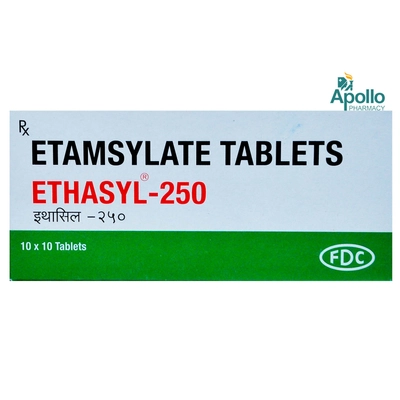 Ethasyl 250 mg Tablet 10's, Pack of 10 TabletS