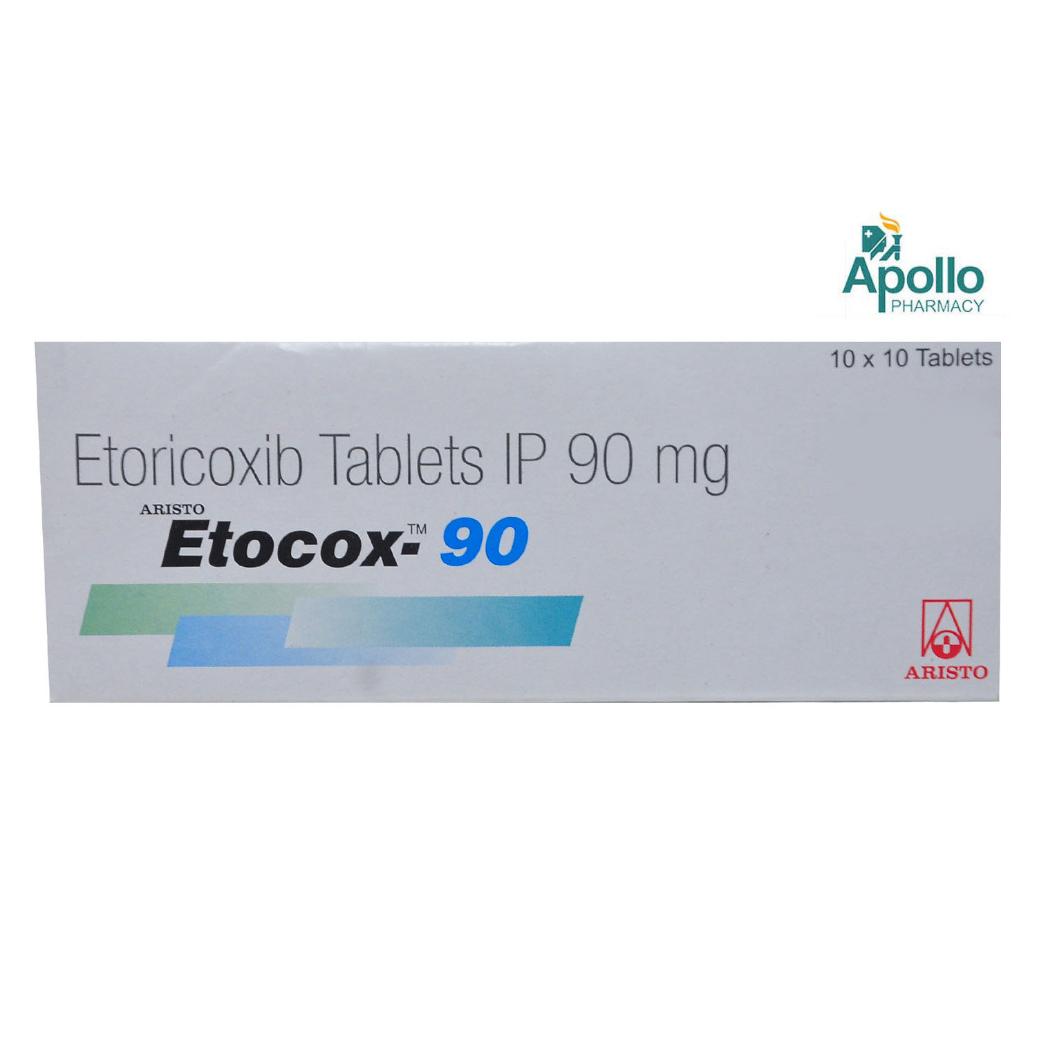 Etocox 90 Tablet 10's, Pack of 10 TabletS Etocox 90 Tablet 10's, Pack of 10 TabletS