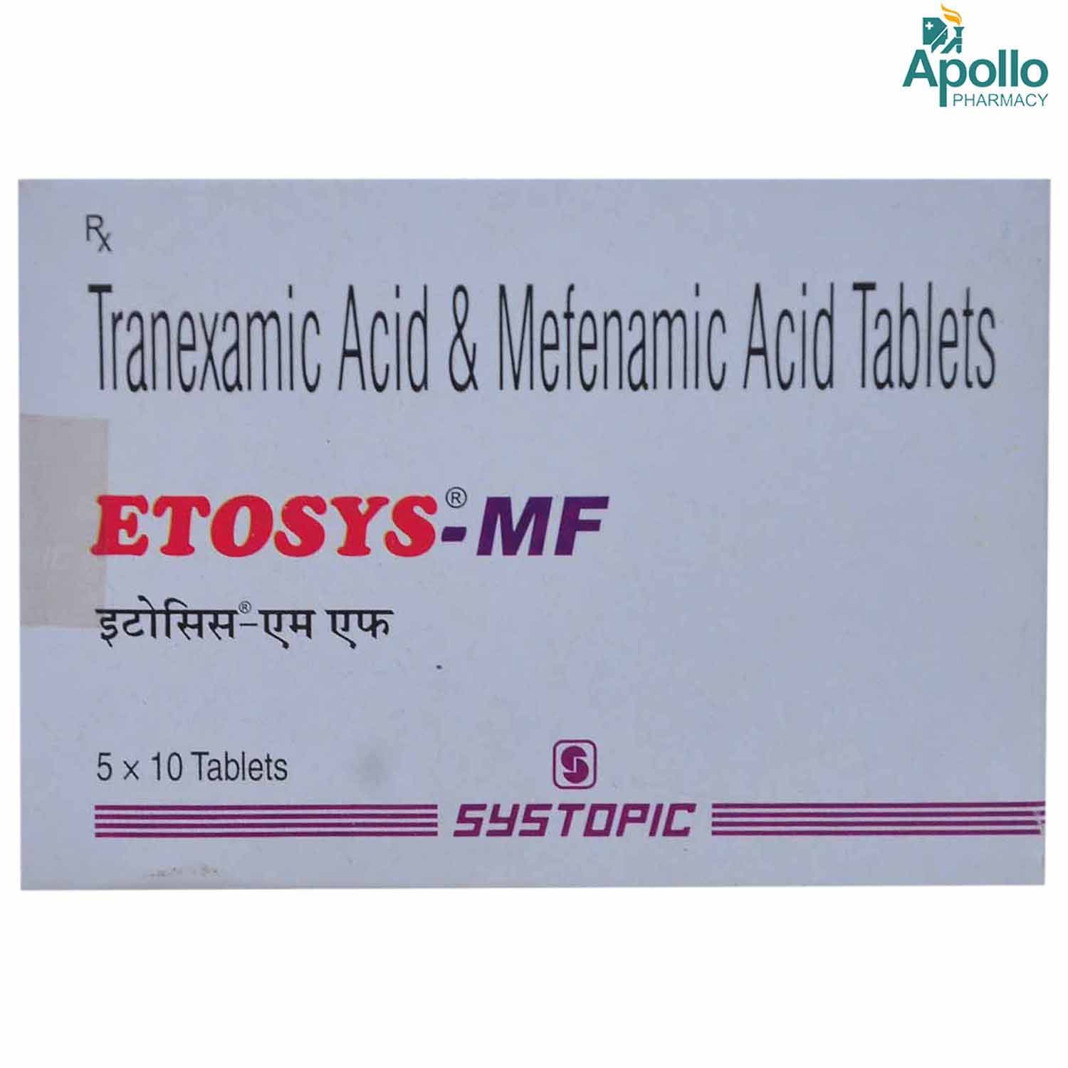 Buy Etosys-MF Tablet 10's Online