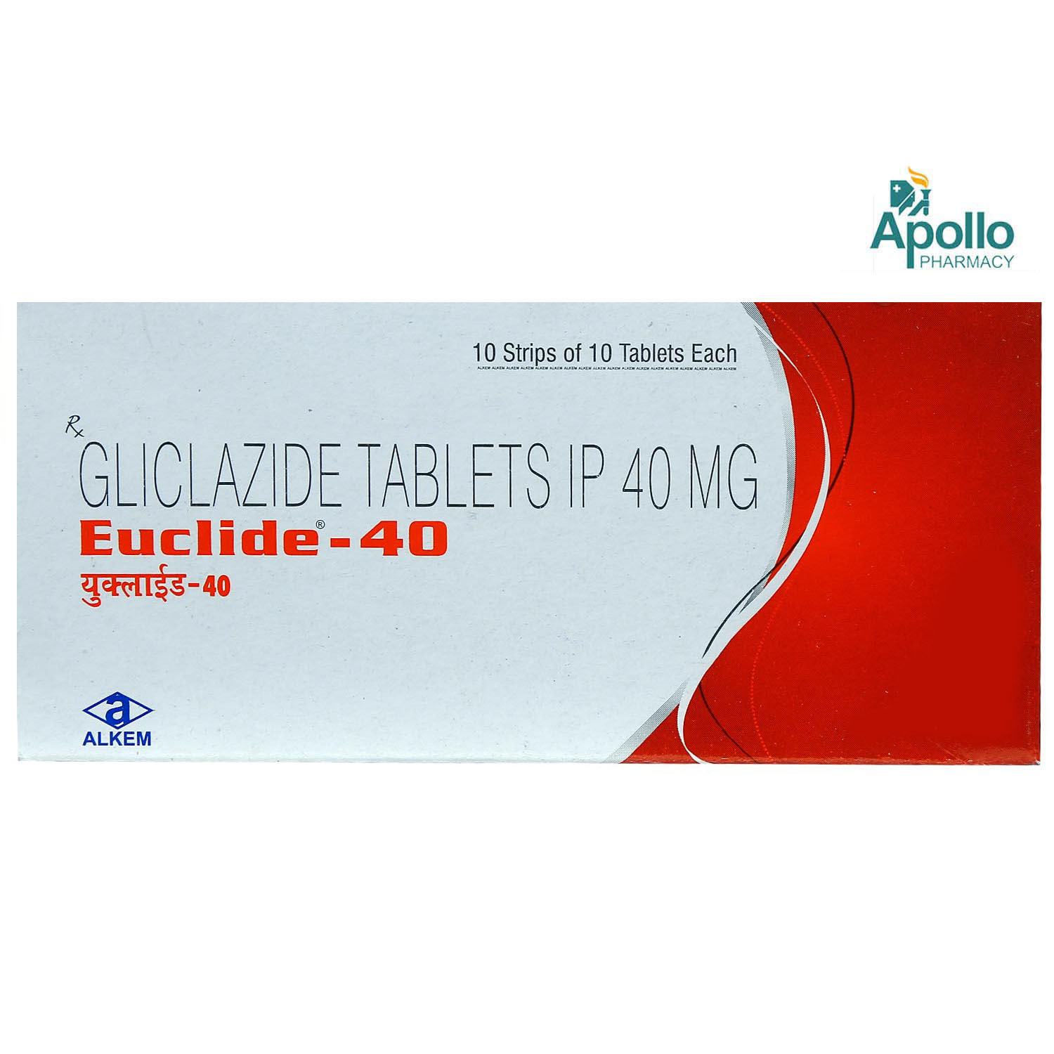 Buy Euclide-40 Tablet 10's Online