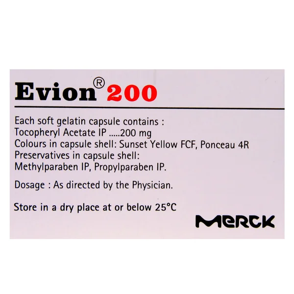 Evion 200 Capsule 10's, Pack of 10