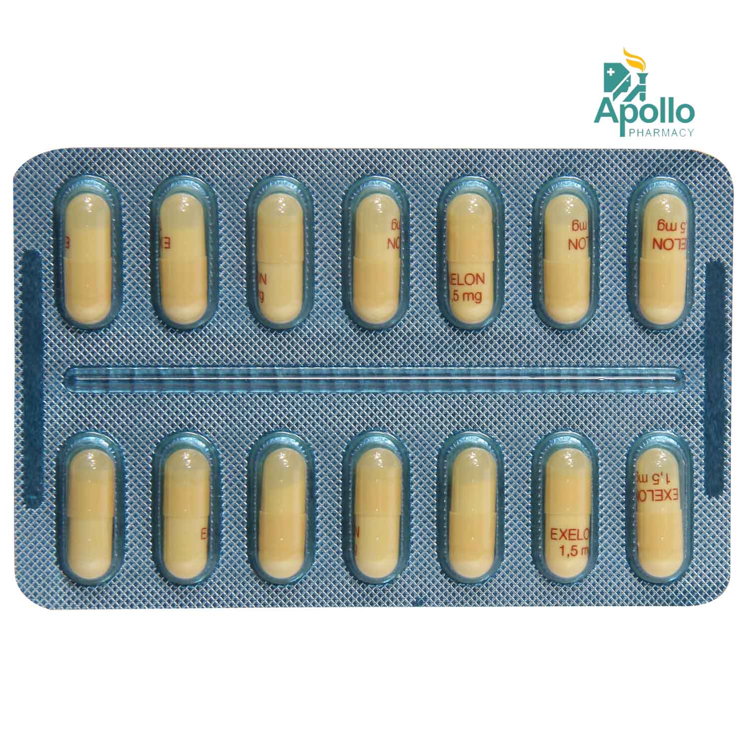 Exelon 1.5 mg Capsule 14's, Pack of 14 CapsuleS Exelon 1.5 mg Capsule 14's, Pack of 14 CapsuleS