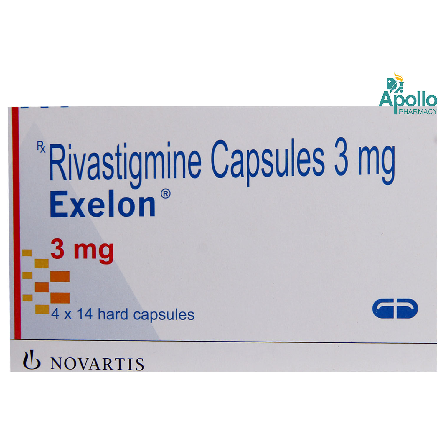 Buy Exelon 3 Capsule 14's Online