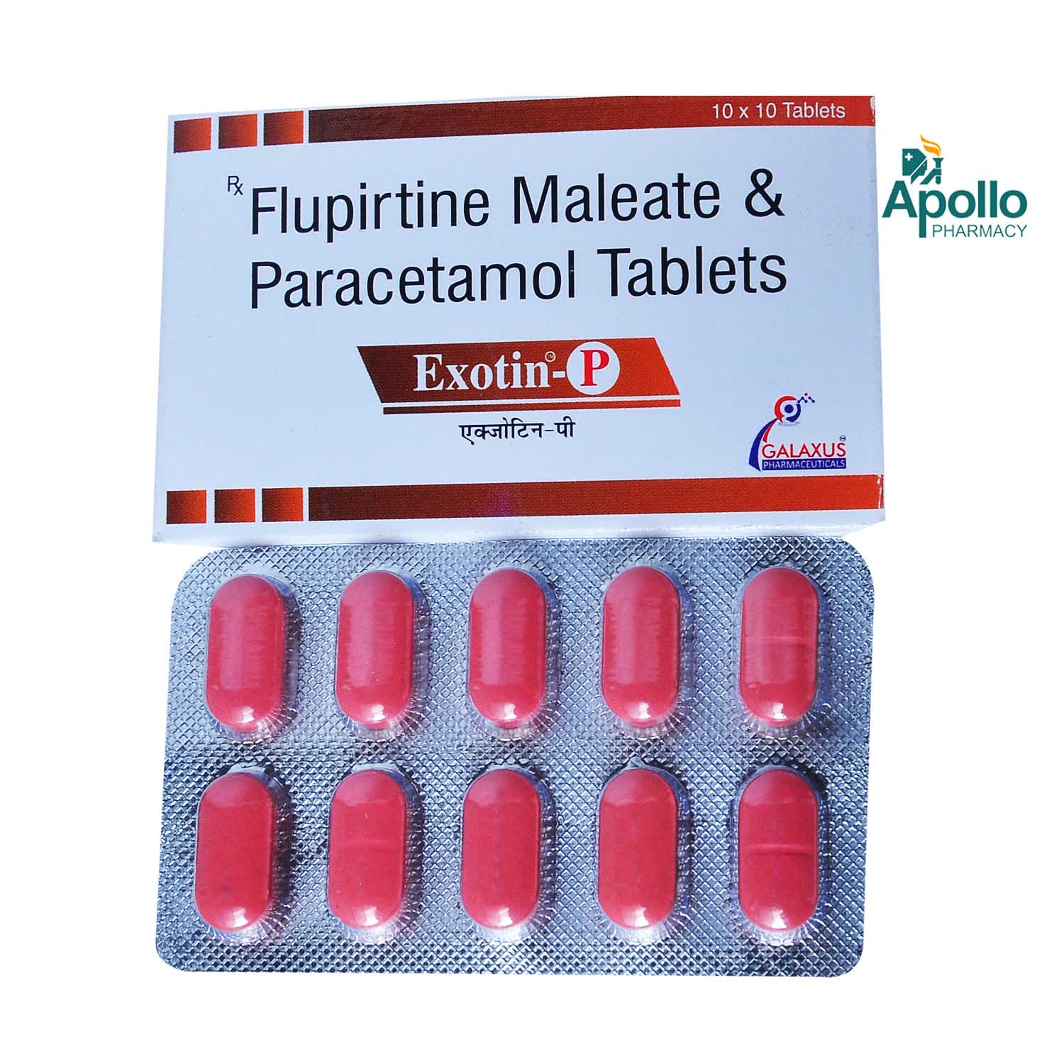 Buy Exotin P Tablet 10's Online