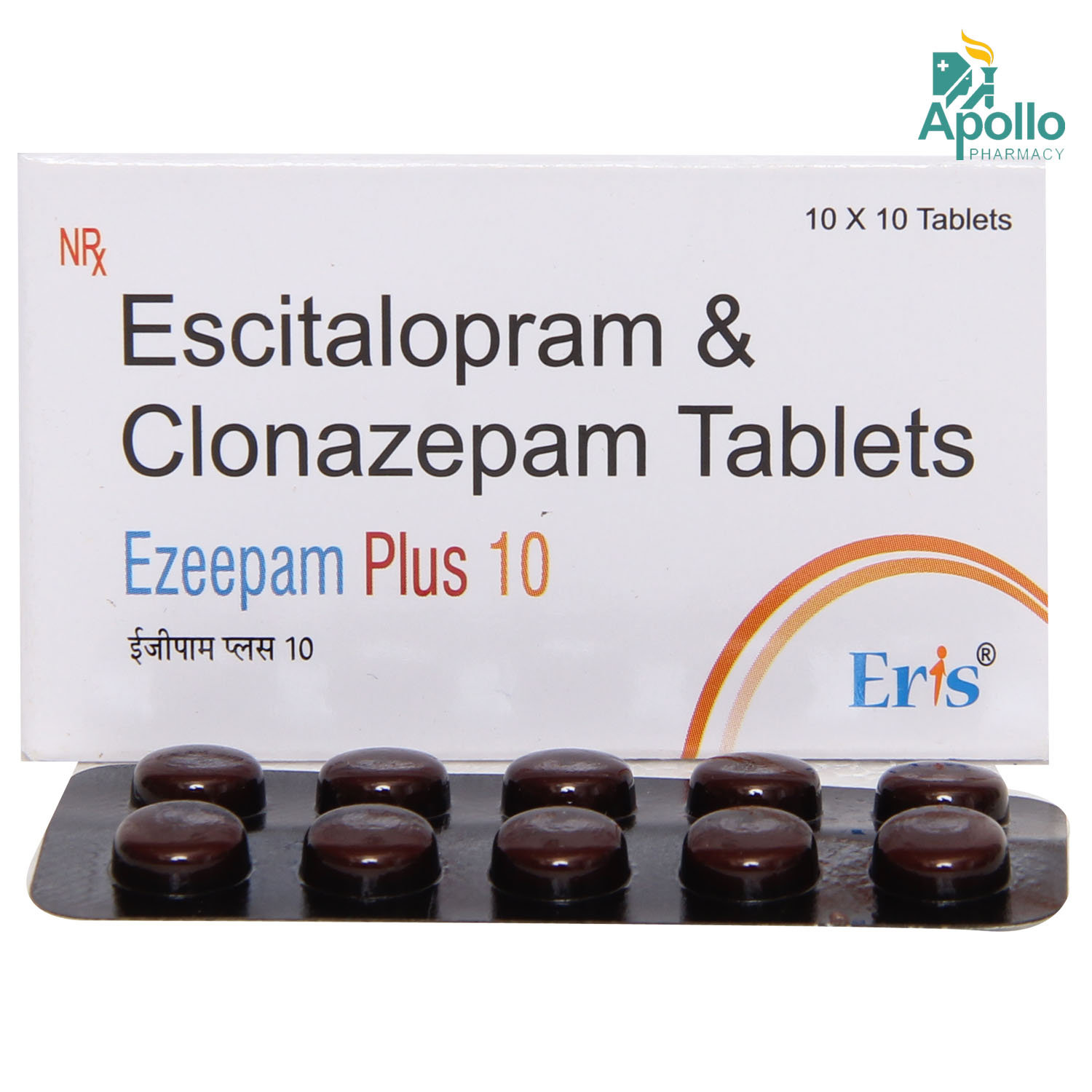 Ezeepam Plus 10 Tablet 10's, Pack of 10 TABLETS Ezeepam Plus 10 Tablet 10's, Pack of 10 TABLETS
