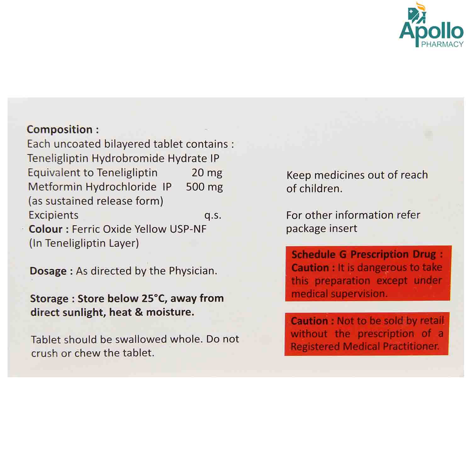 EZYGLIP M TABLET 10'S, Pack of 10 TABLETS EZYGLIP M TABLET 10'S, Pack of 10 TABLETS