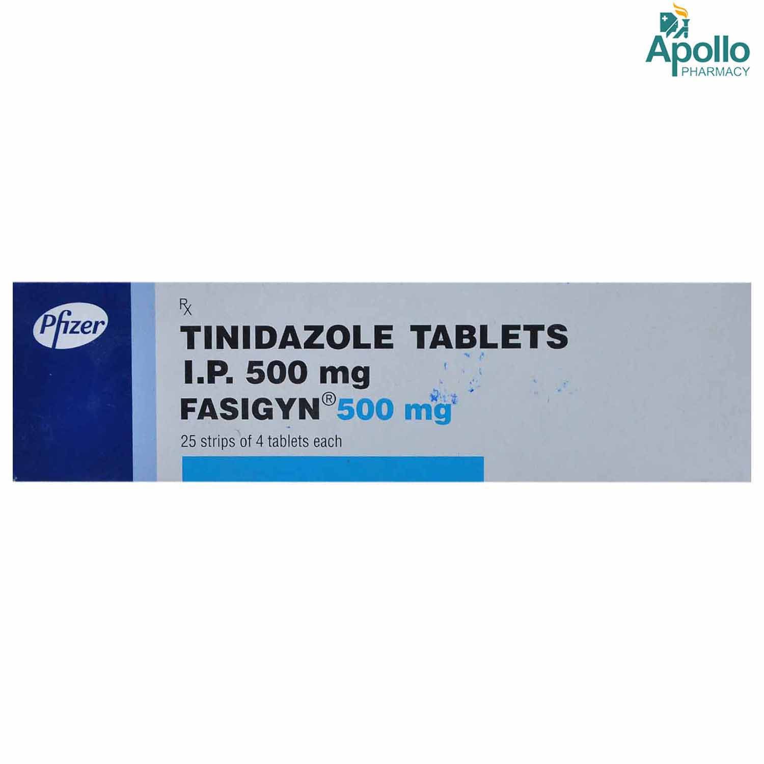 Buy Fasigyn 500 mg Tablet 4's Online