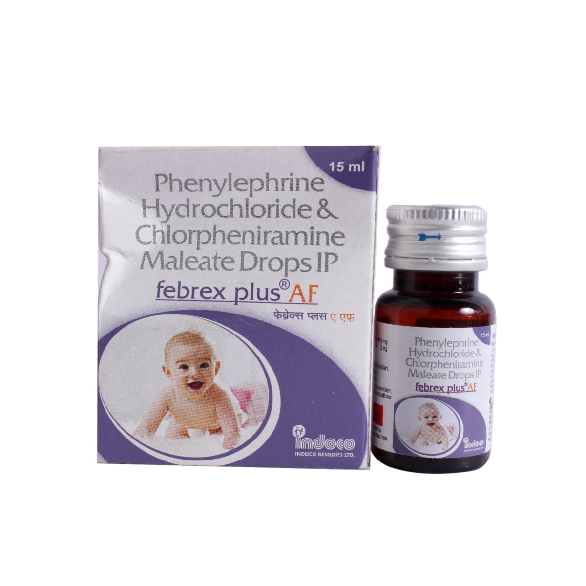 FEBREX PLUS AF DROPS 15ML, Pack of 1 FEBREX PLUS AF DROPS 15ML, Pack of 1