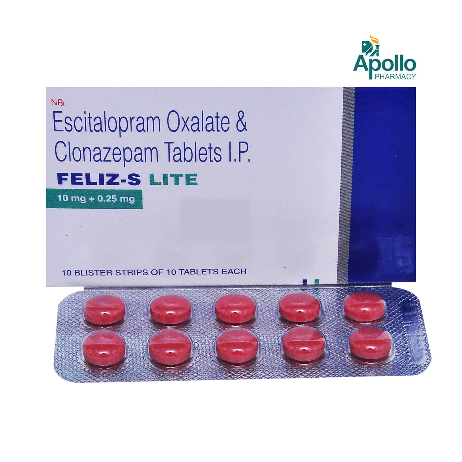 Feliz S Lite Tablet 10's, Pack of 10 TABLETS Feliz S Lite Tablet 10's, Pack of 10 TABLETS