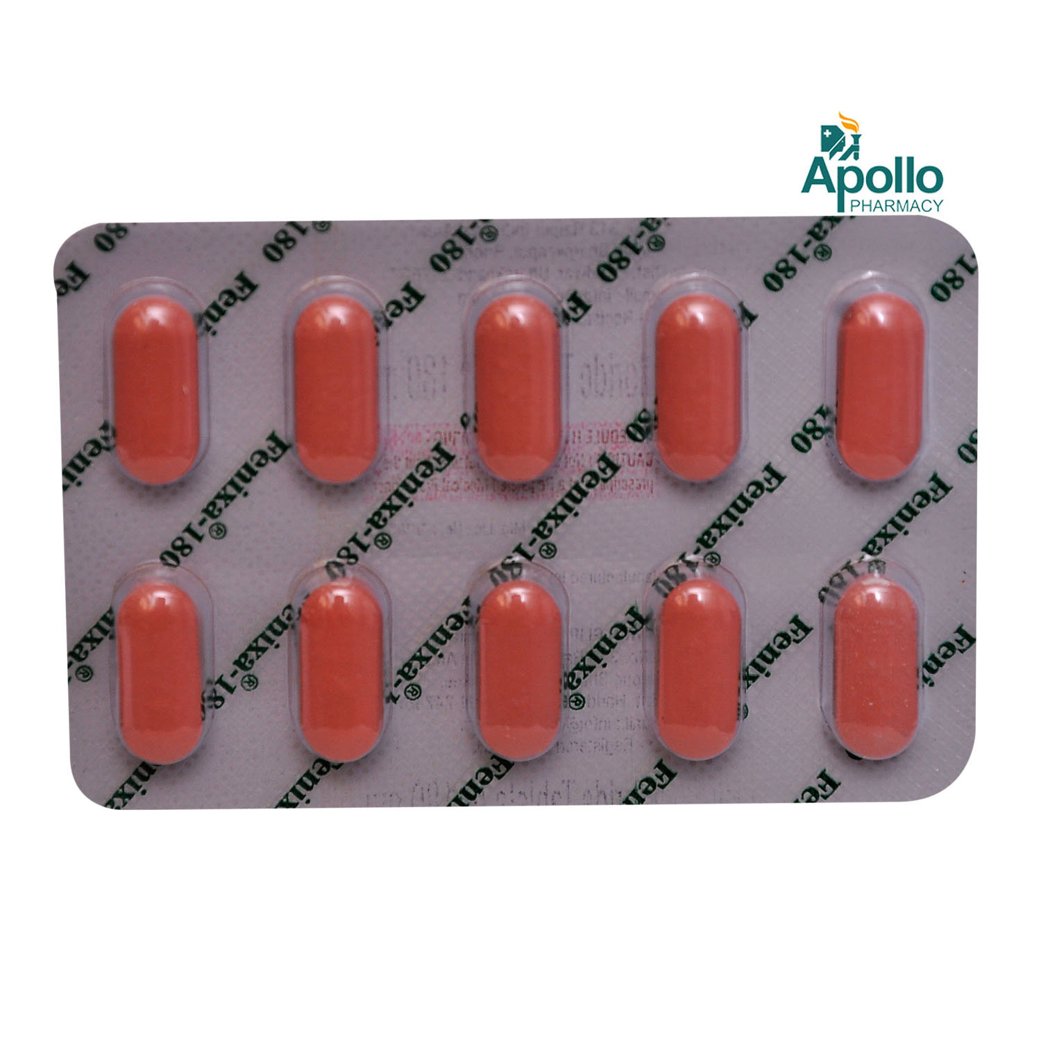Fenixa-180mg Tablet 10's, Pack of 10 TABLETS Fenixa-180mg Tablet 10's, Pack of 10 TABLETS
