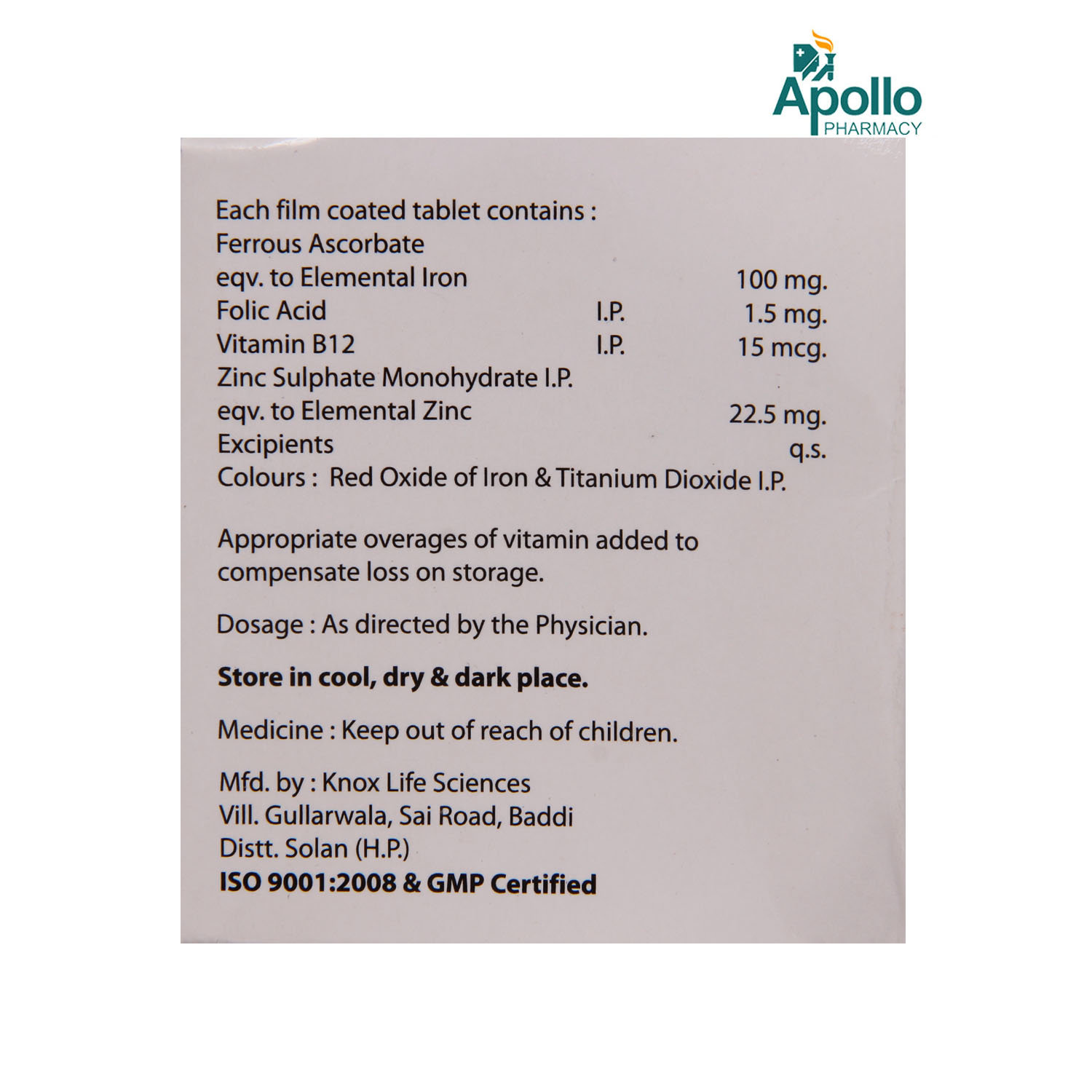 Ferypot Tablet 10's, Pack of 10 TabletS Ferypot Tablet 10's, Pack of 10 TabletS