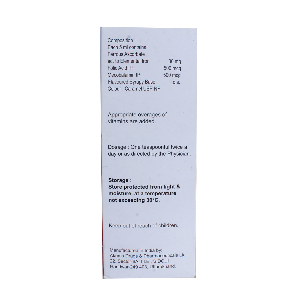 Ferikind M Suspension 170 ml, Pack of 1 SUSPENSION Ferikind M Suspension 170 ml, Pack of 1 SUSPENSION