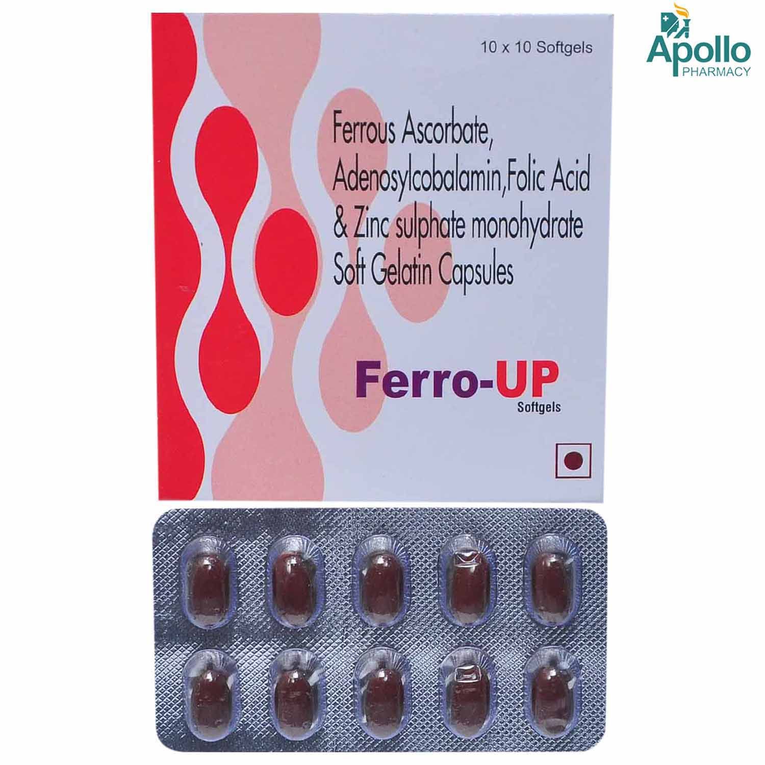 Buy Ferro-UP Capsule 10's Online