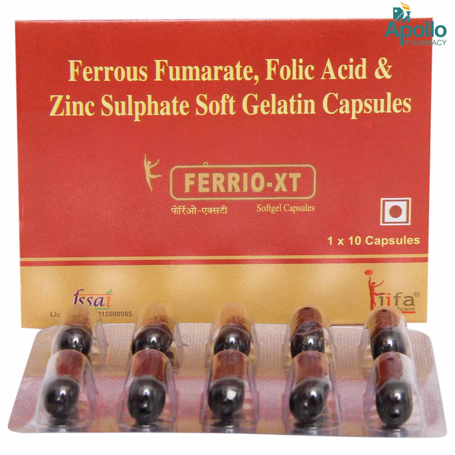 Ferrio XT Capsule 10's, Pack of 10 CapsuleS Ferrio XT Capsule 10's, Pack of 10 CapsuleS