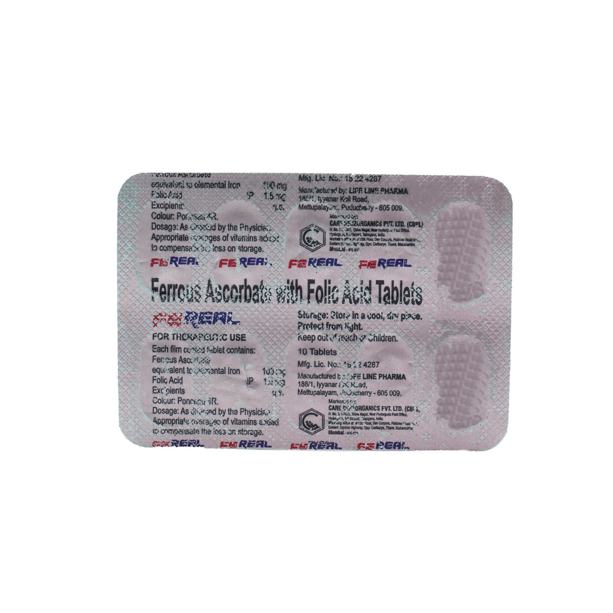 Fereal Tablet 10's, Pack of 10 TABLETS Fereal Tablet 10's, Pack of 10 TABLETS