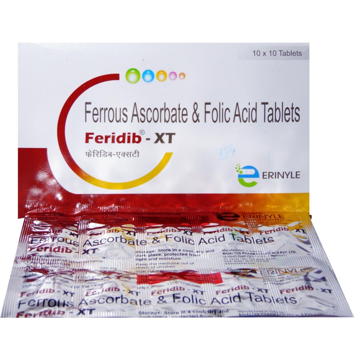 Feridib XT Tablet 10's, Pack of 10 TabletS Feridib XT Tablet 10's, Pack of 10 TabletS