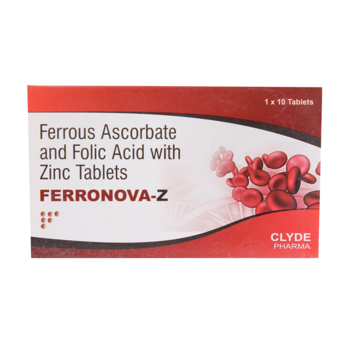 Ferronova -Z Tablet 10's, Pack of 10 TABLETS Ferronova -Z Tablet 10's, Pack of 10 TABLETS