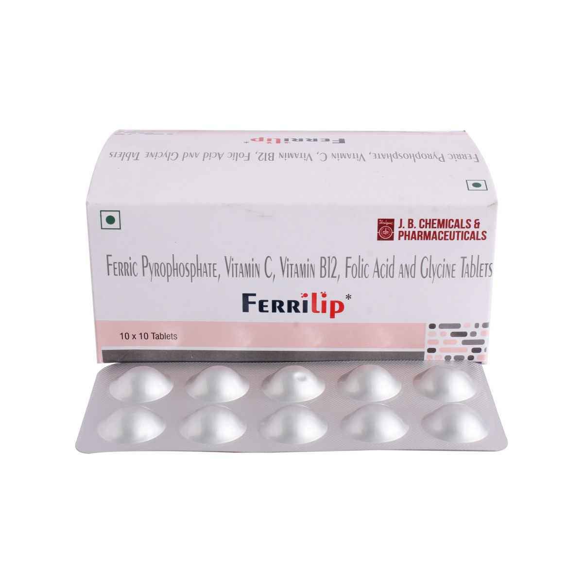 Buy Ferrilip Tablet 10's Online