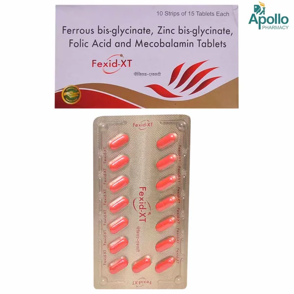 Fexid-XT Tablet 15's, Pack of 15