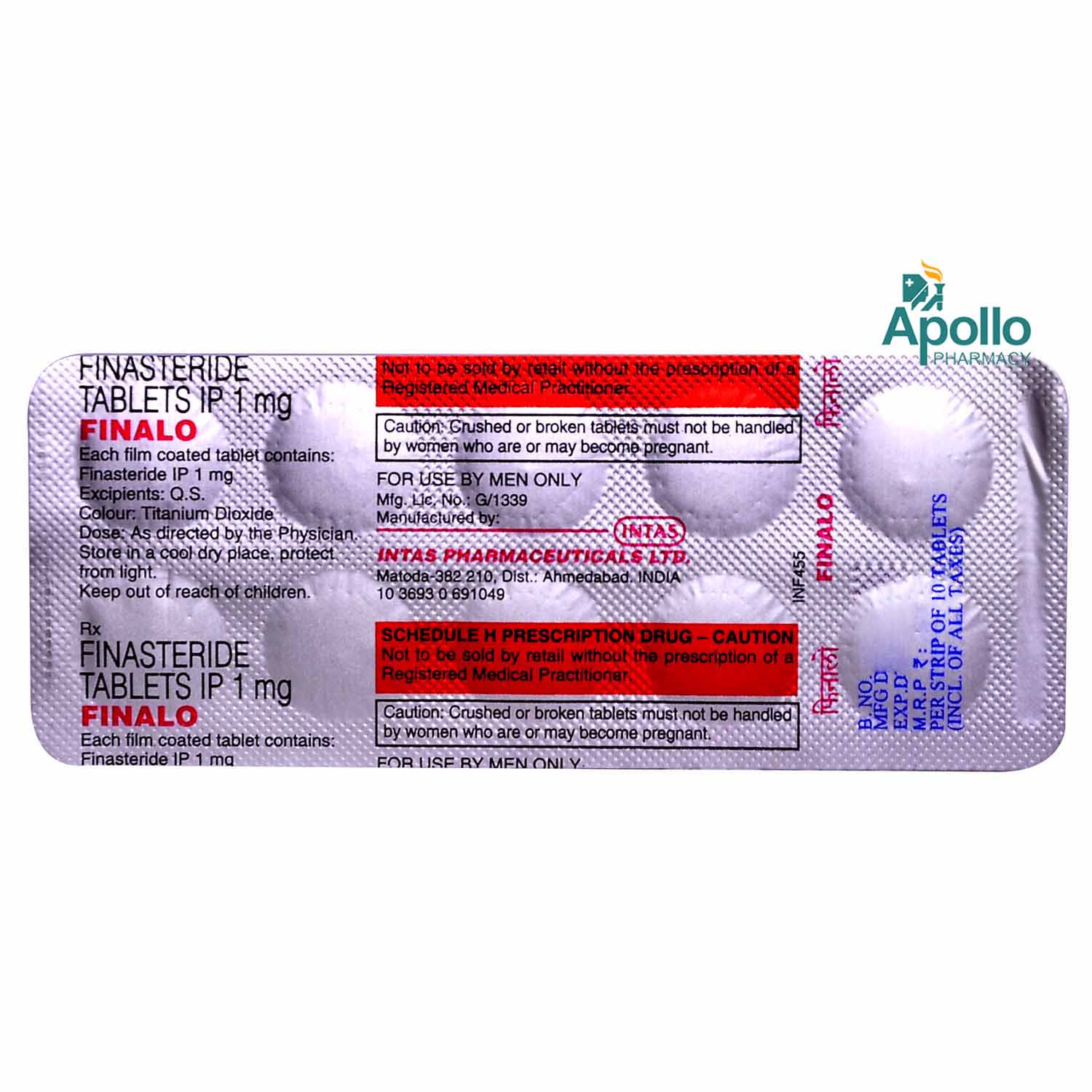 Finalo Tablet 10's, Pack of 10 TABLETS Finalo Tablet 10's, Pack of 10 TABLETS