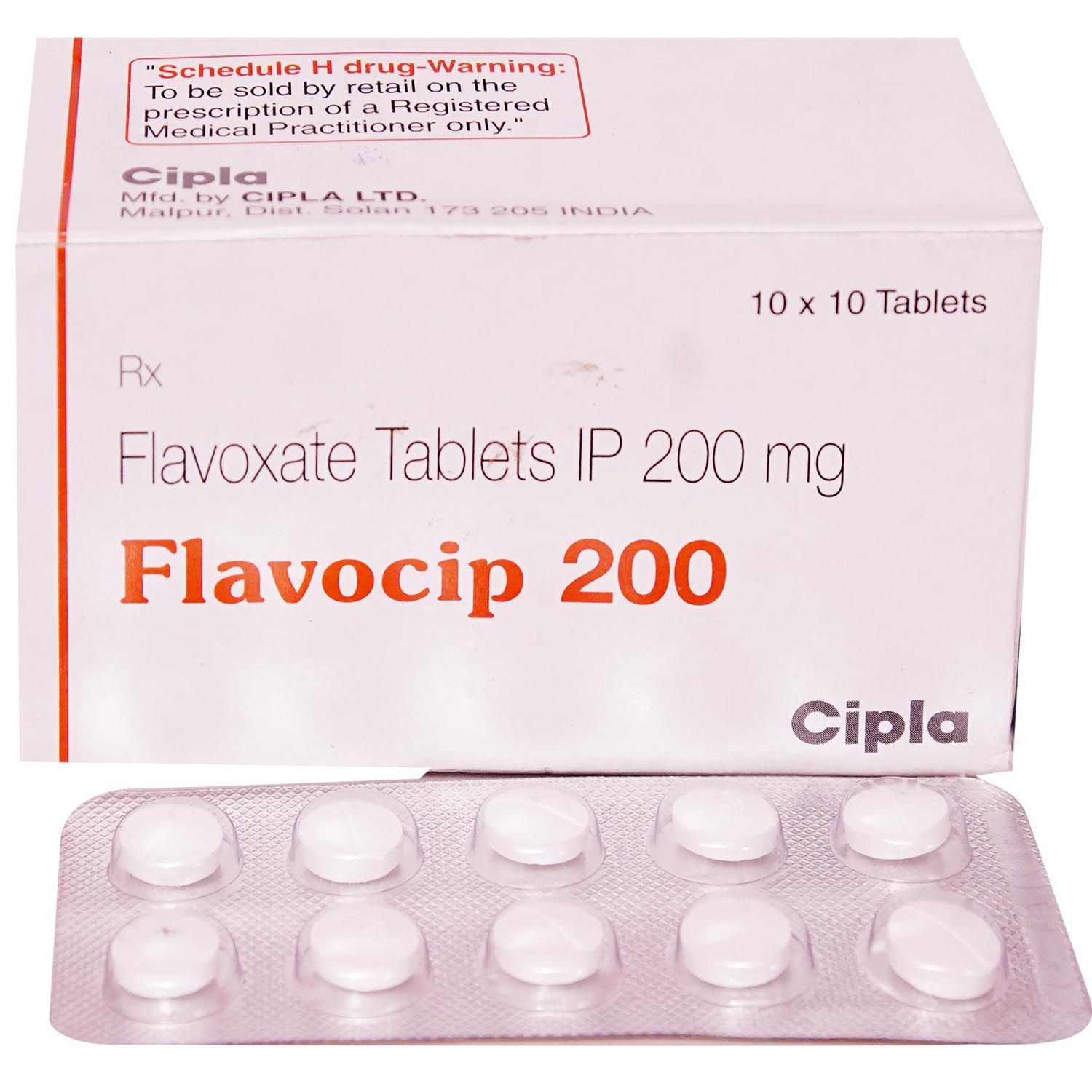 Buy Flavocip 200 Tablet 10's Online