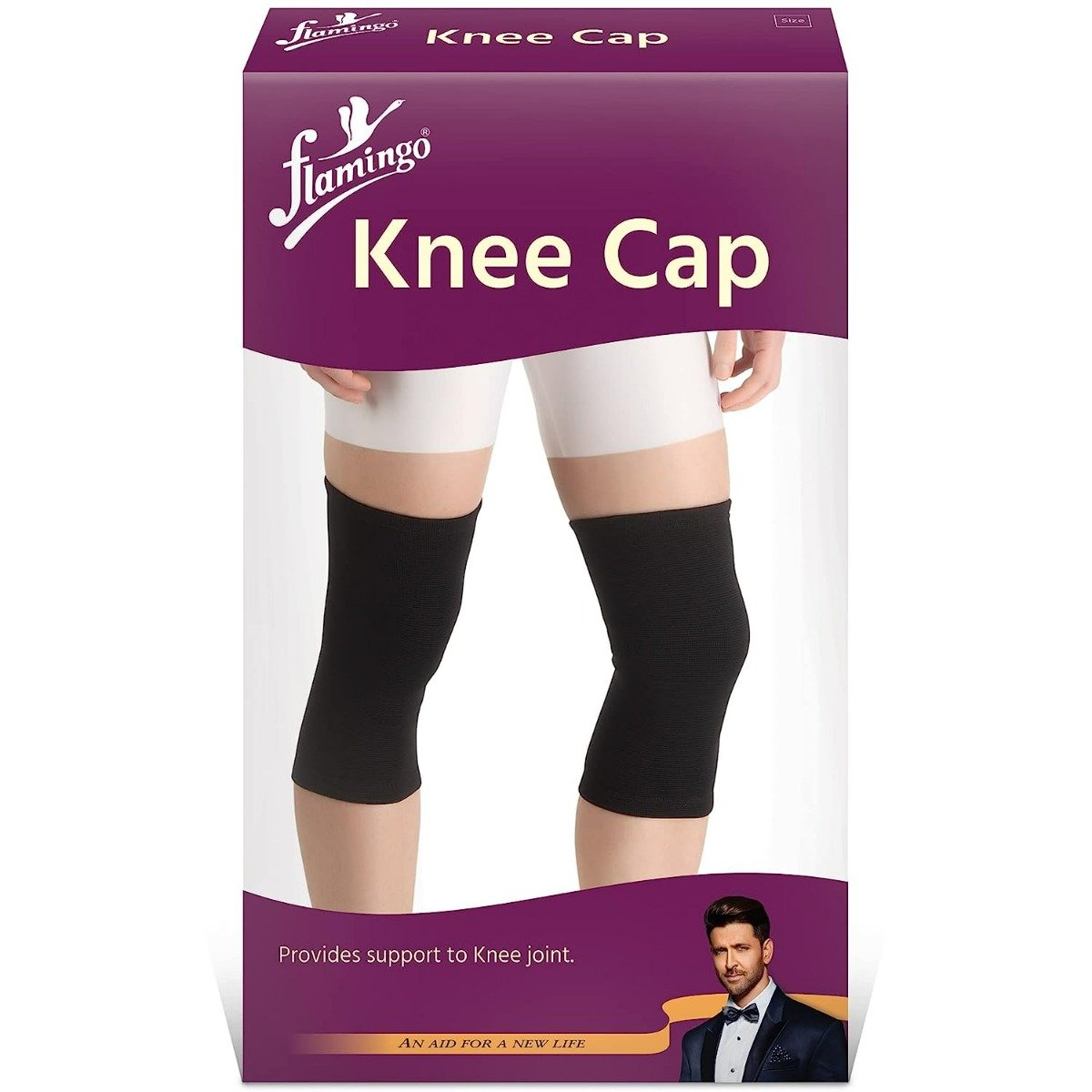 Flamingo Knee Cap XL Beige, 1 Pair, Pack of 1 Flamingo Knee Cap XL Beige, 1 Pair, Pack of 1