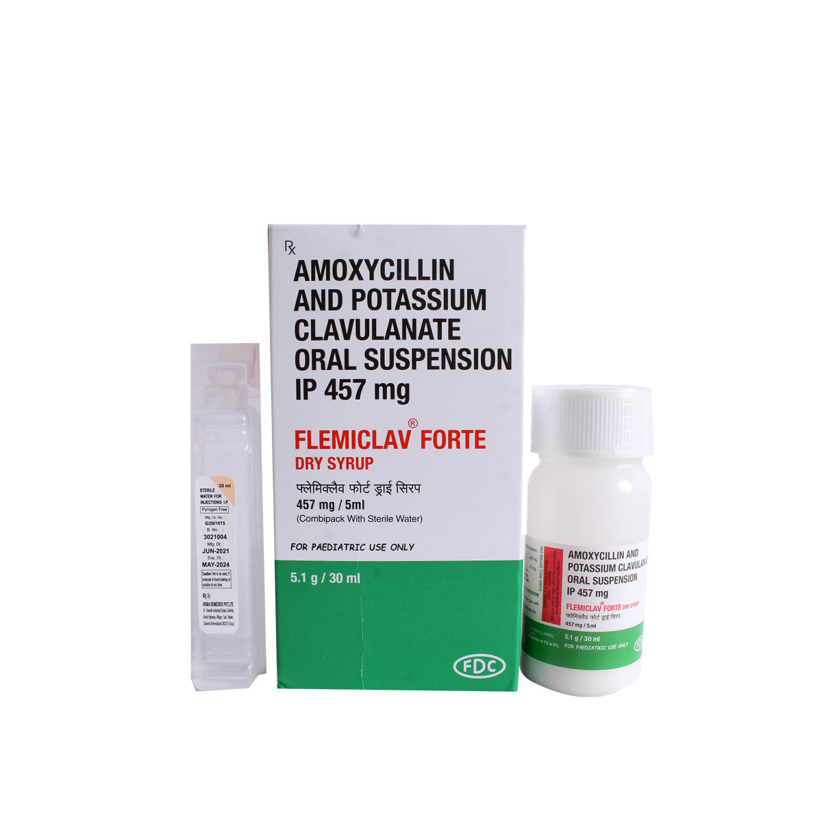 Flemiclav Forte Dry Syrup 30 ml, Pack of 1 Syrup Flemiclav Forte Dry Syrup 30 ml, Pack of 1 Syrup