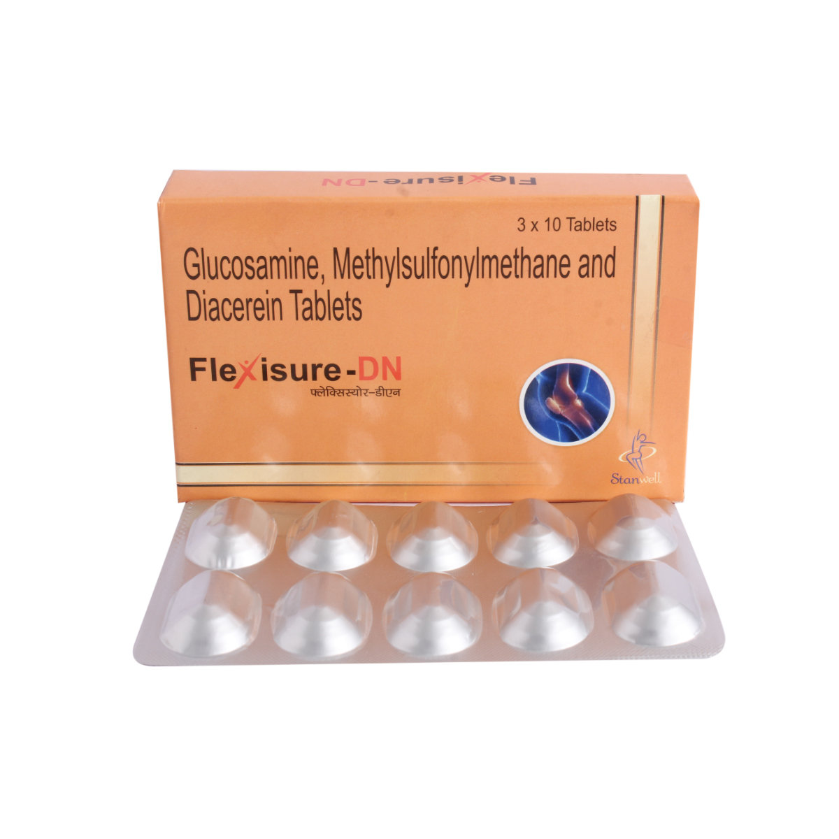 Flexisure-Dn Tablet 10's, Pack of 10 TabletS Flexisure-Dn Tablet 10's, Pack of 10 TabletS