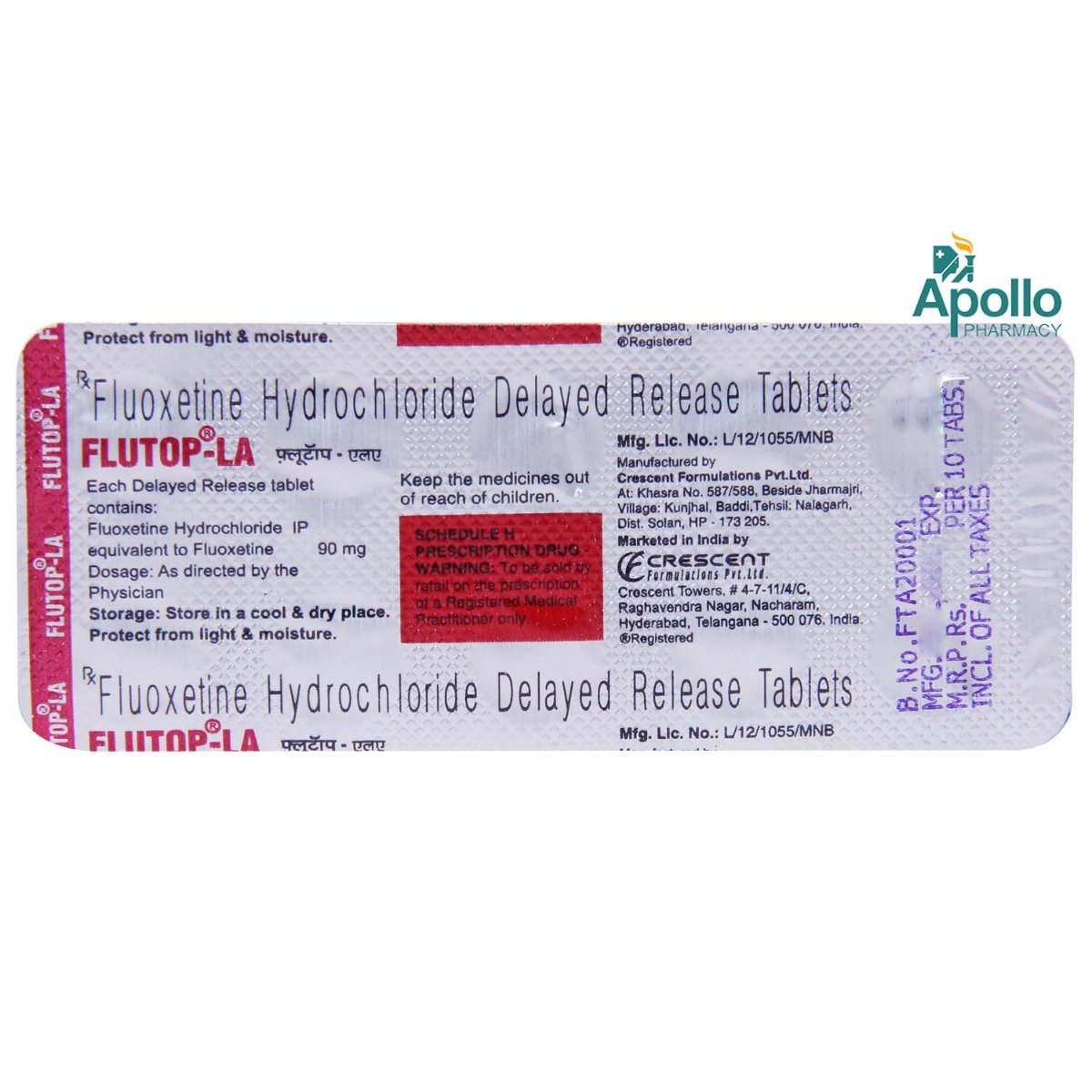 Flutop-LA Tablet 10's, Pack of 10 TabletS Flutop-LA Tablet 10's, Pack of 10 TabletS